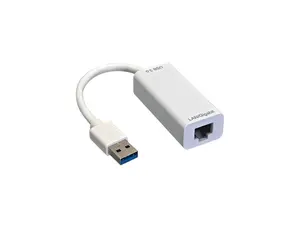 Nippon Labs 30U3-20-AX179 USB 3.0 to Gigabit Ethernet Converter, USB to RJ45 White Adapter