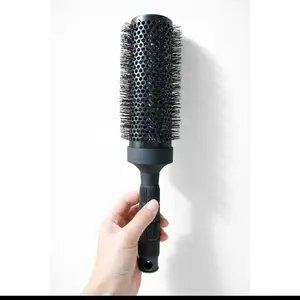 FERAL Crown Brush No. 53  Ceramic Barrel for Medium to Long Hair Nano Ceramic Technology Reduces Frizz Enhances Shine