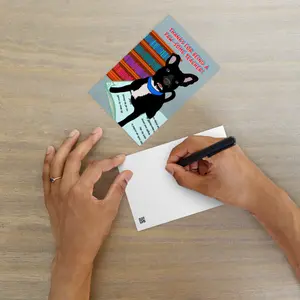 Pawsome teacher Standard Postcard