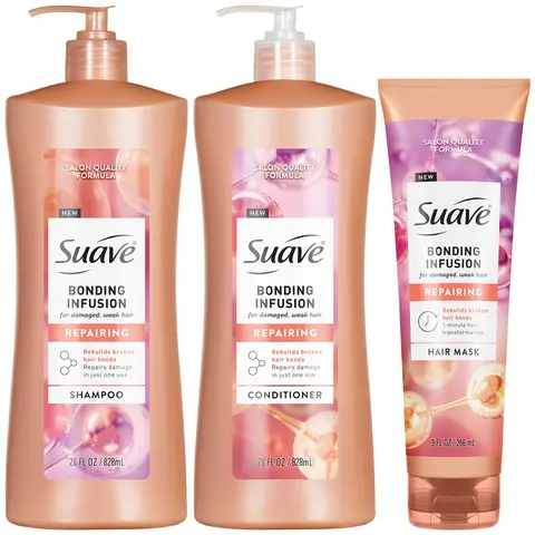 Suave Bonding Infusion Repairing Shampoo & Conditioner + Hair Mask