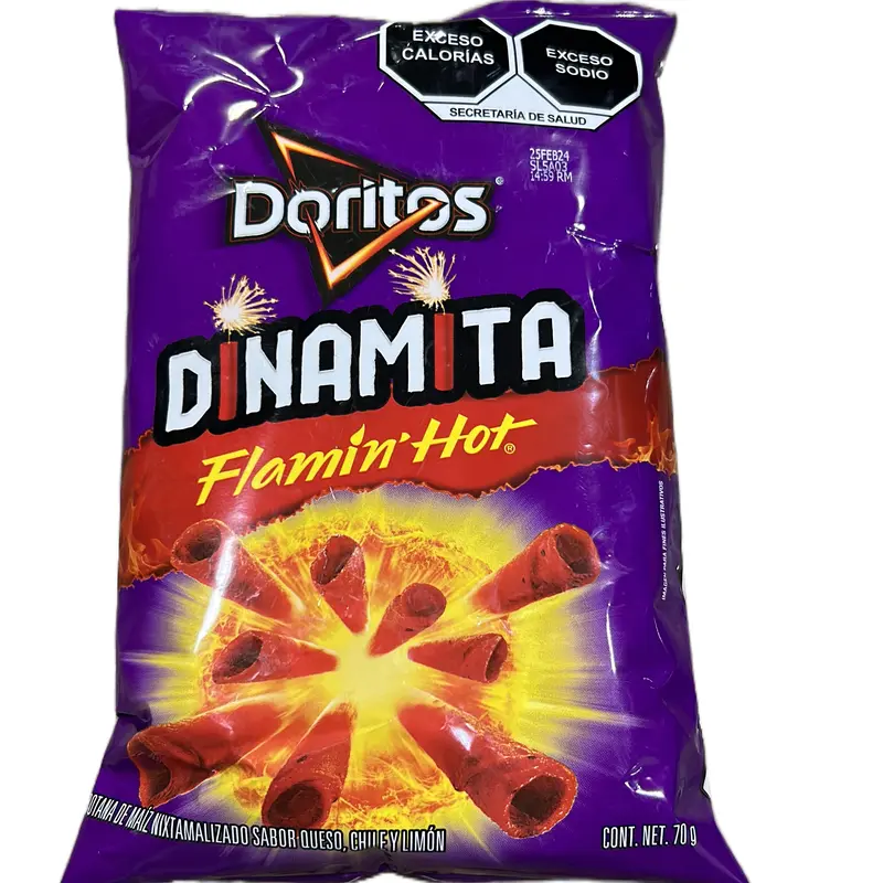 Doritos Dinamita Flaming hot pack of 3