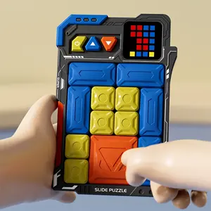 Sliding Puzzle Games, Puzzle Level Challenge Games, Portable Game Machines, Brain Development Games, Enhanced Hand-Eye Coordination, Magical Puzzles, Time-Limited Challenge Games, Holiday Surprise Gifts