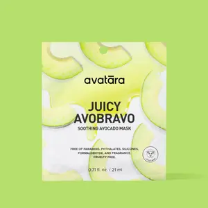 Avatara Juicy Avobravo Soothing Face Mask 0.71 fl oz (21 ml) - Moisturizing Formula