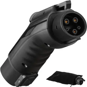 VEVOR Tesla to J1772 Charging Adapter, Max 48 Amp 240V, J1772 EVs Charger Adapter, with IP65 Storage Bag Anti - Drop Lock, for Tesla High Powered Wall Connector, Destination Charger and Mobile ConnectorVEVOR Super Brand Day