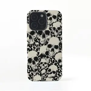 Tough Cases - PINK SKULL & LEOPARD Series|     Phone Cases  -Durable, Shock Absorbing and Stylish Protection -Compatible with iPhone 17,16, 15, 14, 13, 12, 11, Plus, Pro,Pro Max, Perfect birthday gift for friends.