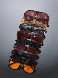 8 Pairs Classic Aviator Sunglasses Set, Sweet Cool Style, Uv Blocking Sunglasses, Uv400 Protection, Ideal for Driving, Business, Camping, Music Festivals