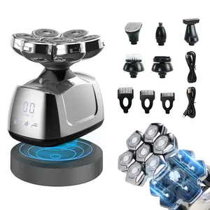 7D Head Shaver Irritation-Free Wireless For Bald Men Cordless Electric Razor Waterproof Rechargeable