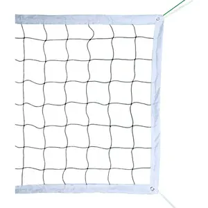Professional Volleyball Net Outdoor with Aircraft Steel Cable, Heavy Duty Volleyball Net for Backyard, 32x3FT Portable Volleyball Net for Pool Schoolyard Beach, Badminton/Pro Volleyball Net Set