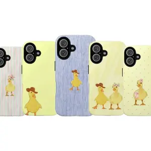 Duck Phone Case, Girly-Core Tough Protective Cover, Compatible with iPhone 11, 12, 13, 14, 15, 16, 17 & Samsung S22 S23 S24 S26 – check our available sizes