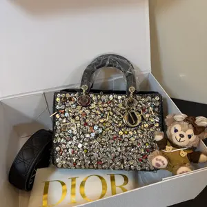 Pre-owned Dior Leather Shoulder Bags 9.45'' R5599 Shoulder Bag C8859636369 0605 T5 Betsy