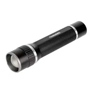 Husky 1000 Lumens Focusing Aluminum Flashlight with Adjustable Beam Angle and Durable Construction