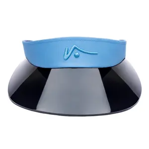 Light Blue Wide Brim Visor