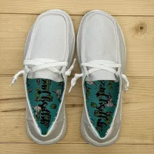 SALE!!  Women's Gypsy Jazz 'Holly' White Casual Slip On Shoe