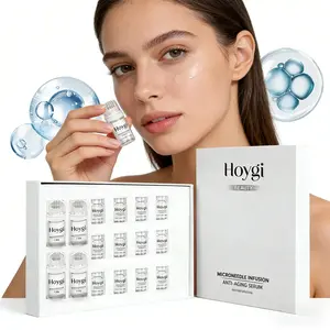 16Bottles Hyaluronic Acid Essence & Roller Massager Set, Moisturizing Facial Skin Care Roller Massage Serum, Skin Care Product for Women & Men