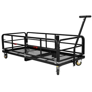 Heavy duty folding trailer cargo transport vehicle -500 pound steel luggage rack, suitable for 2-inch receivers - rust resistant, easy to assemble - suitable for SUVs, pickups, trailers, RVs - ideal for camping and travel
