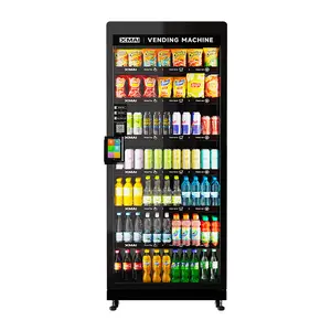 XMAI Max M680 AI Camera Vending Machine 680L Capacity 4G LTE AI-Powered Inventory Management Remote Management Cashless Payment