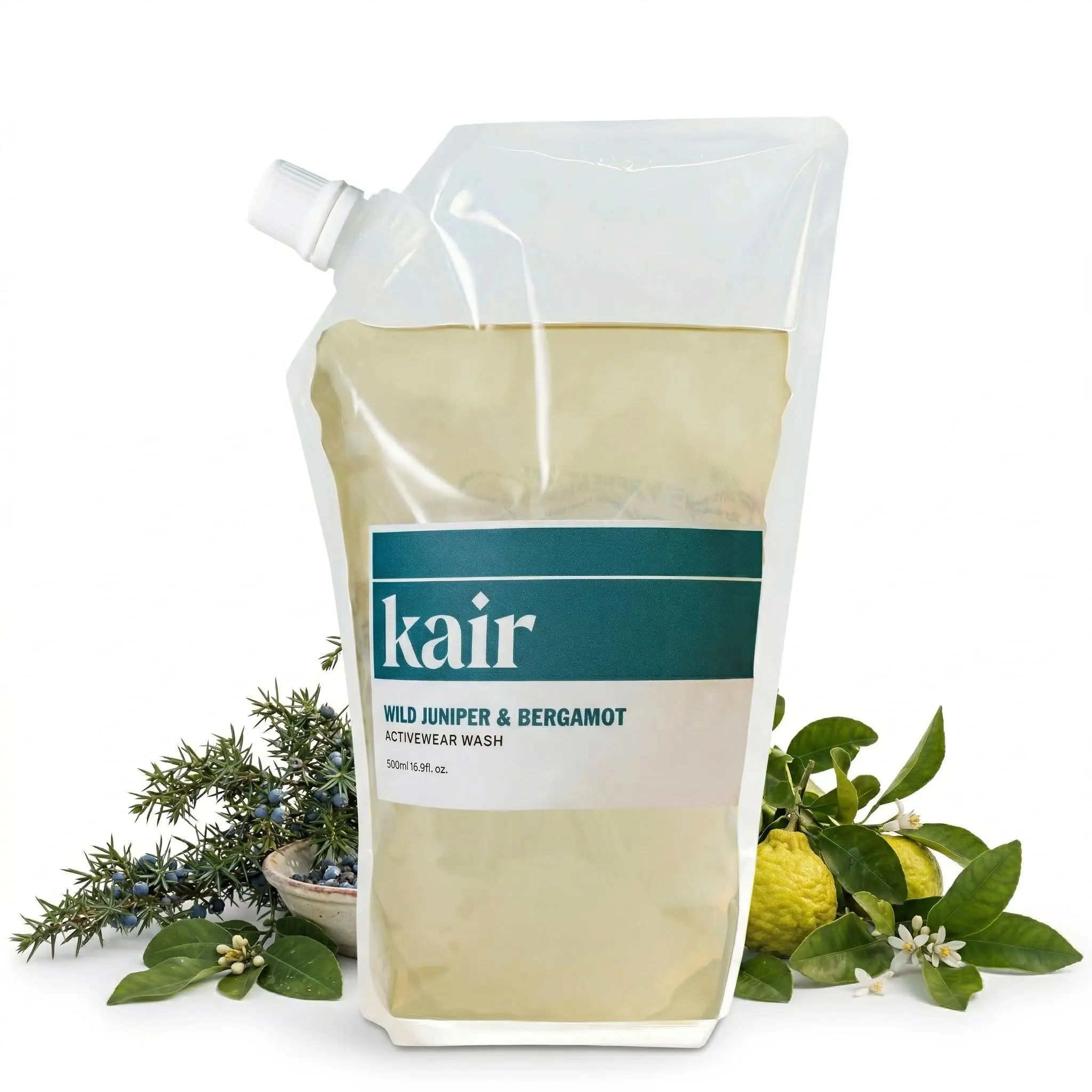 Kair Activewear Wash - Wild Juniper & Bergamot | Plant-Based Laundry Detergent for Gym & Sports Clothes