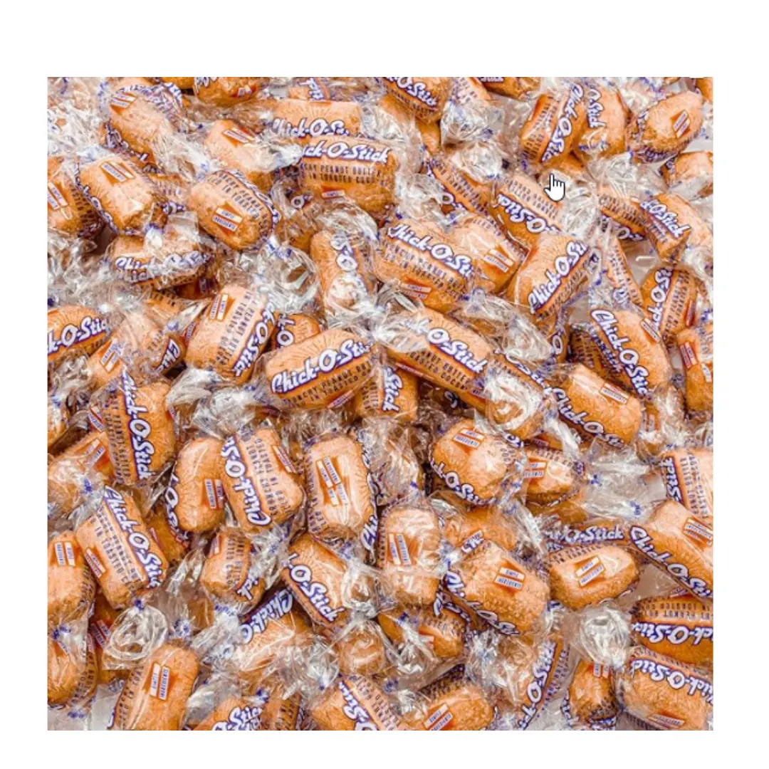 CHICK O STICK Candy 2lb – Bite-Sized, Bulk, Gluten-Free, Vegan Friendly Snack Peanut Candies Sweet