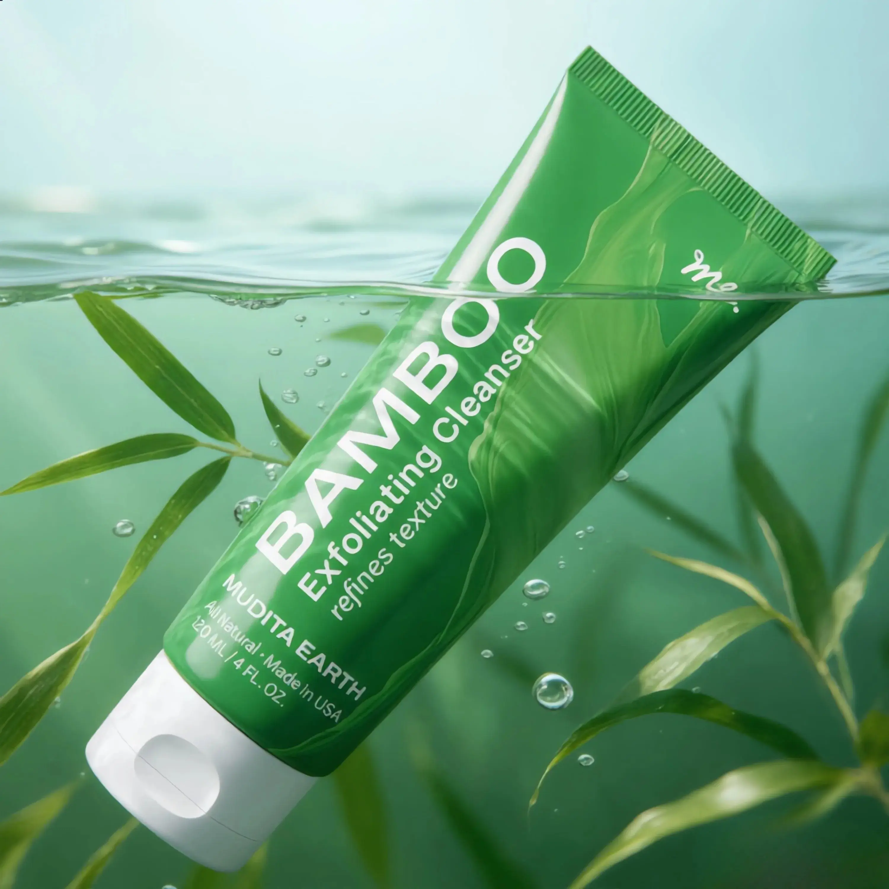 Bamboo Microdermabrasion Exfoliating Cleanser