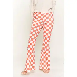 TENNESSEE ORANGE AND WHITE CHECKERED PANTS