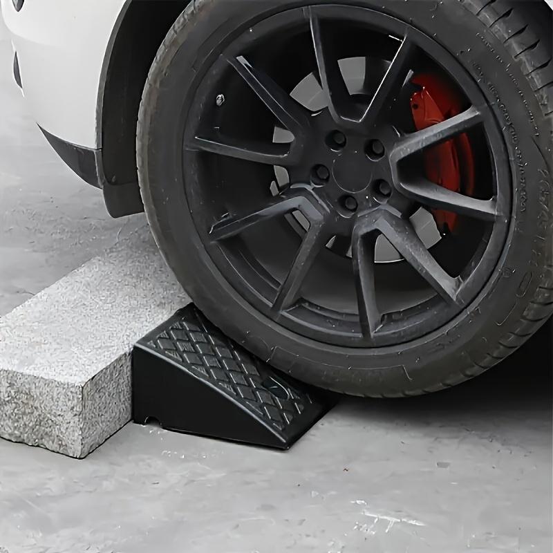 2pcs Heavy-Duty Portable Plastic Threshold Ramps with Non-Slip & Threshold - Lightweight Suitable for Sidewalks, Cars,, Motorcycles,, Pets - Ramp for Curb, Driveway, for Use for,, Housewives