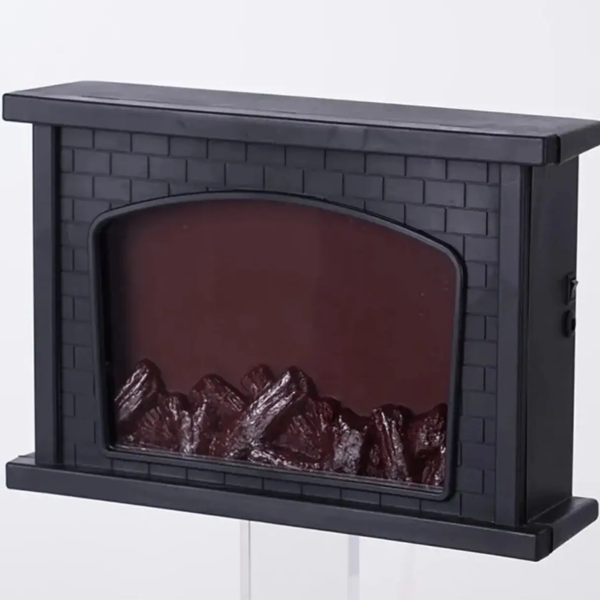 1 Luz LED Simulada Para Chimenea, Interruptor Táctil Creativo, Luz De Llama Simulada, Luz De Llama De Carbón Alimentada Por USB, Para Decoración De Escritorio Navideña, Para Decoración Interior Y Exterior De Festivales De Invierno , ojo es simulación .