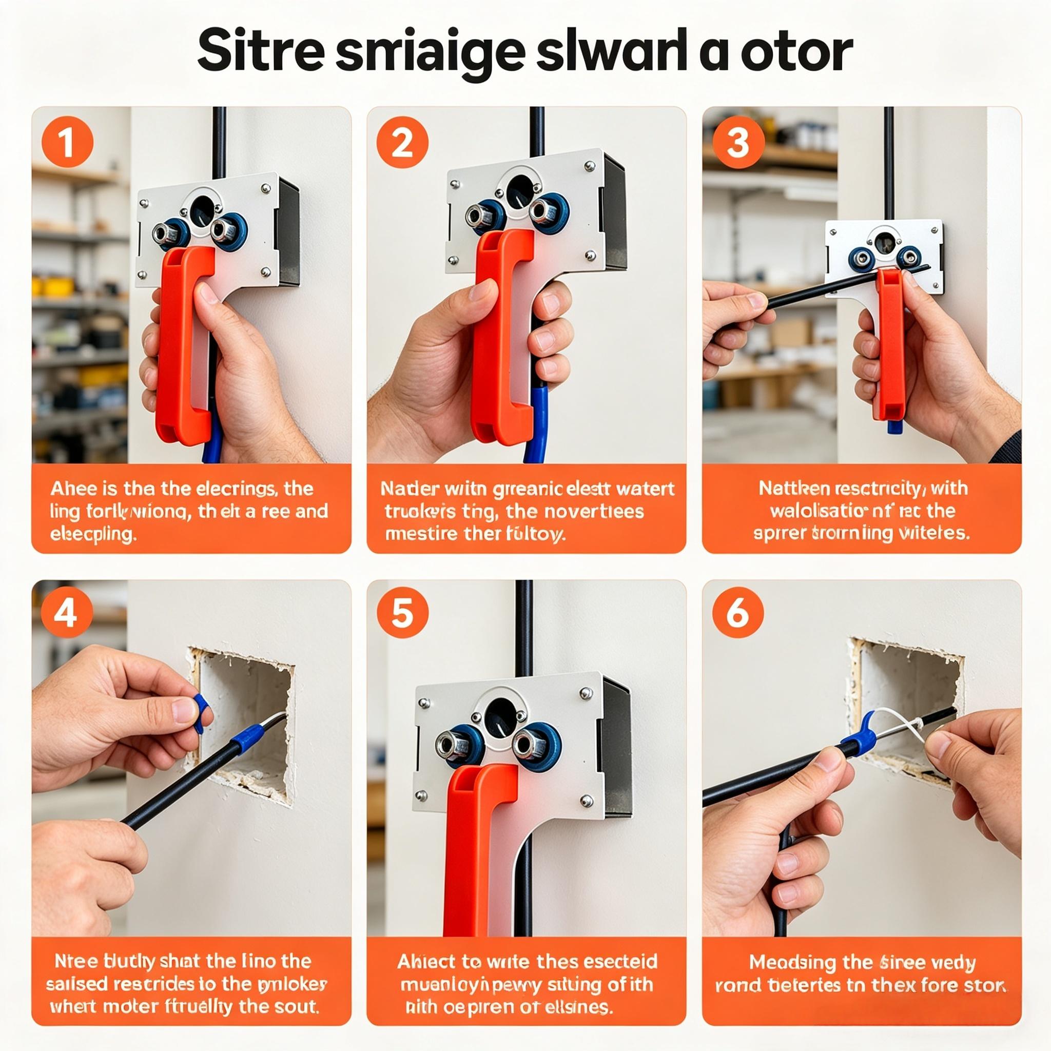 Efficient Cable Pulling Tool Wire Puller for Easy Wiring Fish Tape Wire Puller Ideal for Residential Conduit Threading Machine