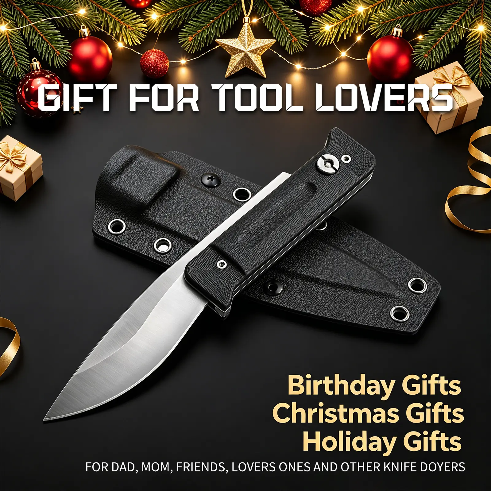 G10 handle, steak knife, kitchen knife, fruit knife