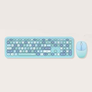 wireless keyboard mouse combos, full-sized design keyboard with optical mouse, office keyboard mouse combos for home office