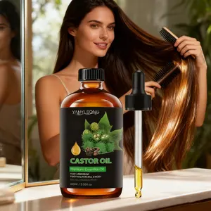 100ml Castor Hair & Body Oil: Nourishes hair, scalp, face & body. Tames frizz, strengthens hair, balances oil, soothes scalp. Lightweight, fast-absorbing, non-greasy, Moisturizing. Leak-proof dropper glass bottle, ideal for massage & aromatherapy