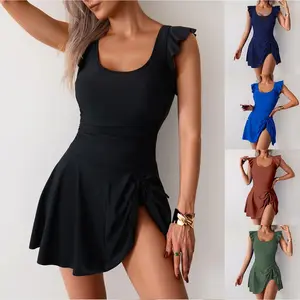 Plus Size Conservative One Piece 2026 | Skirted Tummy Control Swimsuit for Hot Tub Gym Beach Vacation