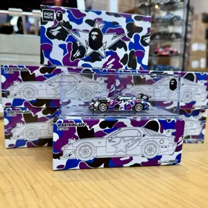 Special Edition 1/64 Scale Mazda RX-7 RE Amamiya FD3S BAPE Camouflage Diecast Model Car