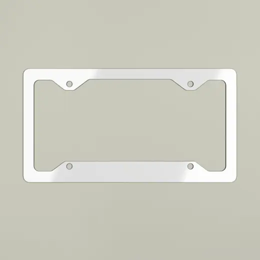 Metal License Plate Frame