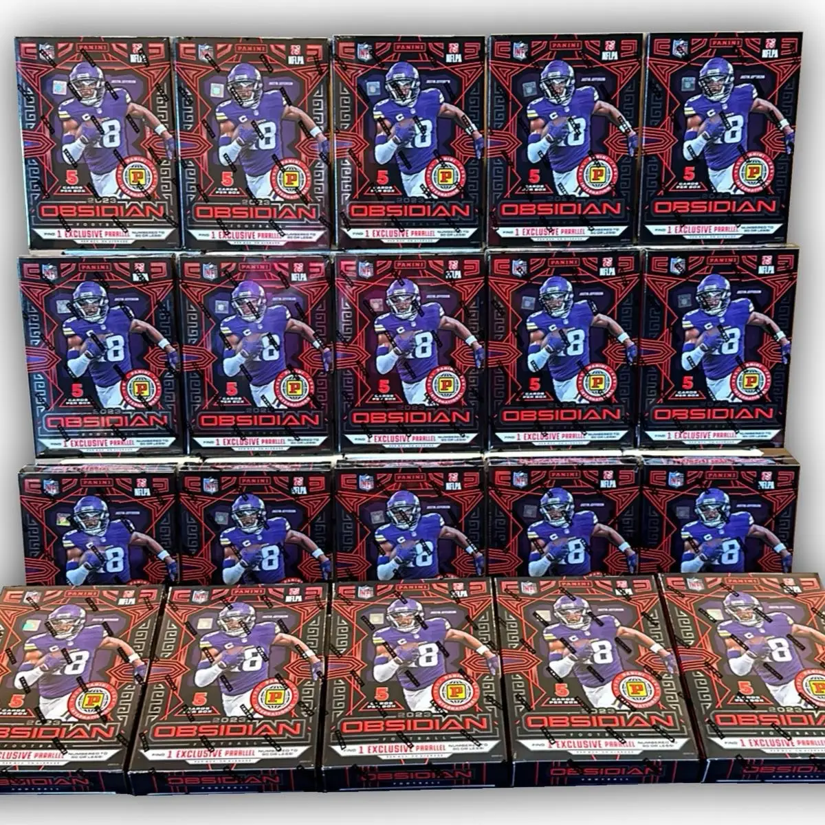 #3 *NATIONAL* Pick Your Team Panini Obsidian International Hobby Box CASE 20 Box Football Card Break