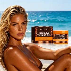 Intensive Tanning Gel for Natural Bronze | Fast Absorb, Non-Greasy, Smooth Application