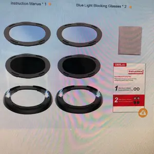 Suitable for meta quest3 VR Glasses scratch ring lens magnet quick removal protection lens dust and scratch protection cover expansion accessories