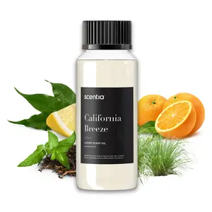 Scentia California Breeze Luxury Scented Oil for Diffuser - Floral Fragrance with Green Tea & Lemon Zest Top Notes