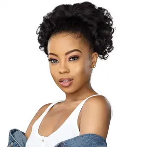 DrawString Ponytail Instant Pony Curls Kinks N Co Boss Lady (1B)