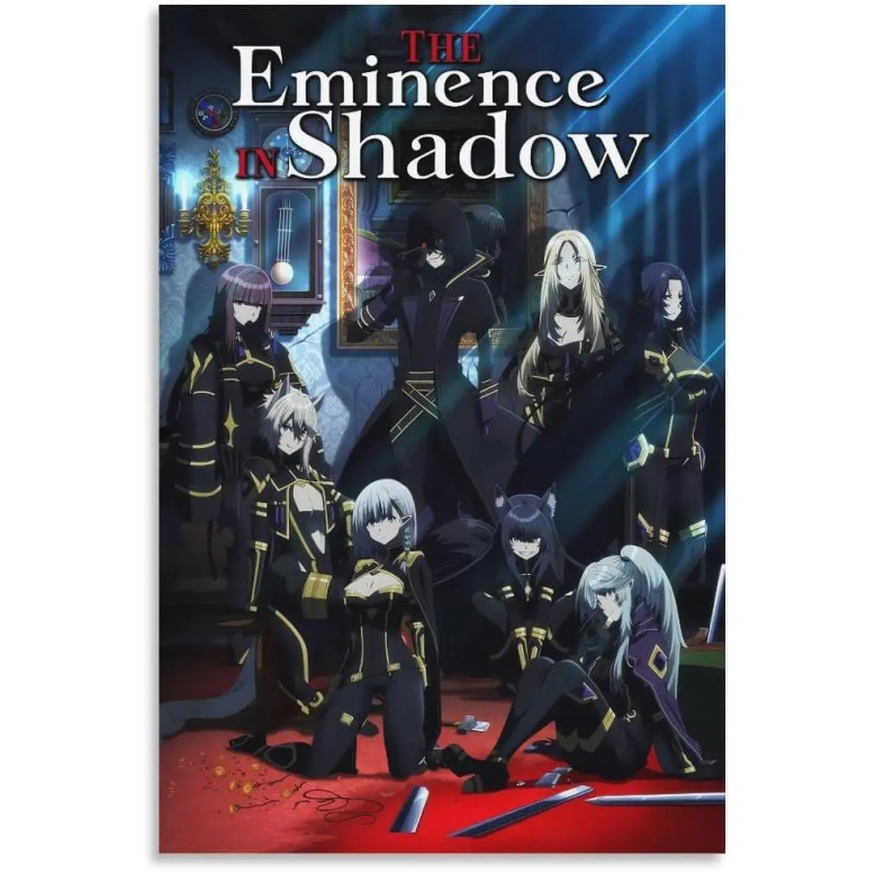 The Eminence in Shadow Anime Poster Wall Prints Painting Canvas Poster Decorative Painting Canvas Wall Art Living Room Posters Bedroom Painting