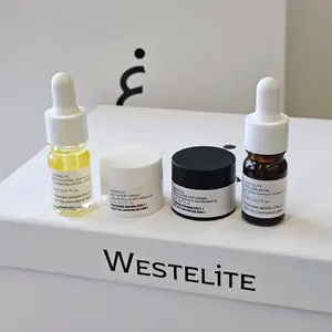 Westelite Global Trial Kit: Face Oil,Face Cream,Eye Oil,Eye Cream,skin care anti-aging moisturizer Essential skincare treatment moisturize brightening