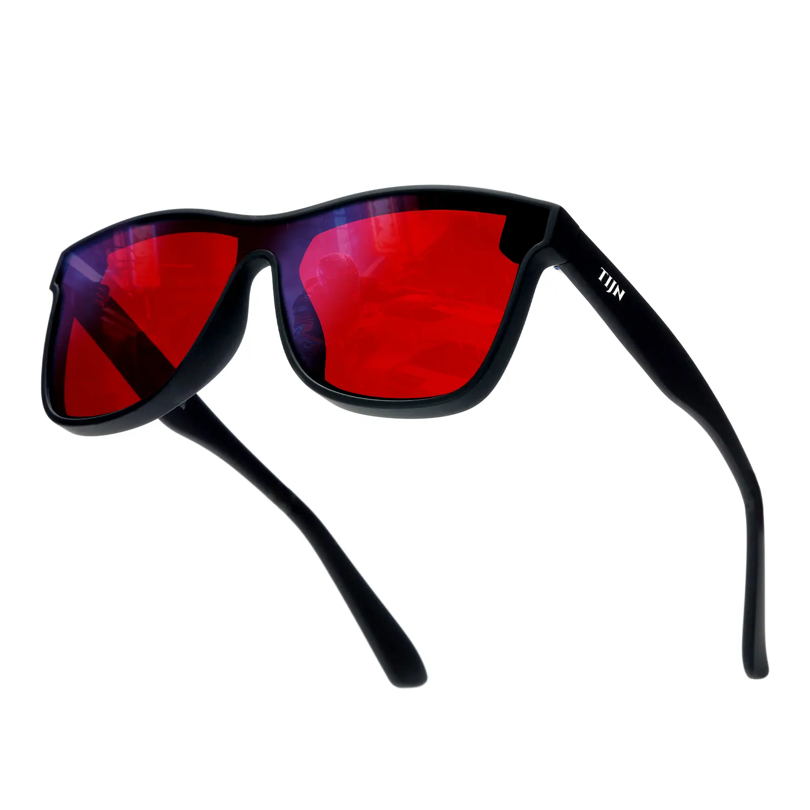 TIJN Gaming Glasses Blue Light Blocking Glasses for Gamers, Anti Glare Computer Glasses with Enhanced Color Contrast TIJN Gaming Glasses Blue Light Blocking Glasses for Gamers, Anti Glare Computer Glasses with Enhanced Color Contrast