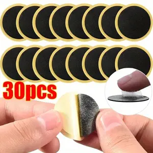Bicycle Tire Repair Patch, 30pcs/set Quick Glue-free Adhesive Tire Protective Patch, Durable Tyre Protective Patch for Mountain and Road Bikes