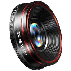 4K Fisheye Wide Macro Lens Set for iPhone Huawei DSLR Level Shots
