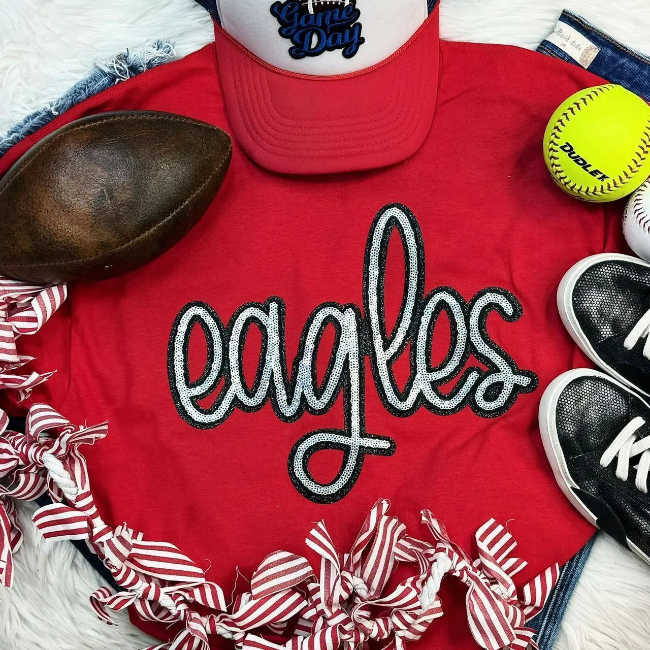 Eagles Sequin Patch Eagles Sequin Patch