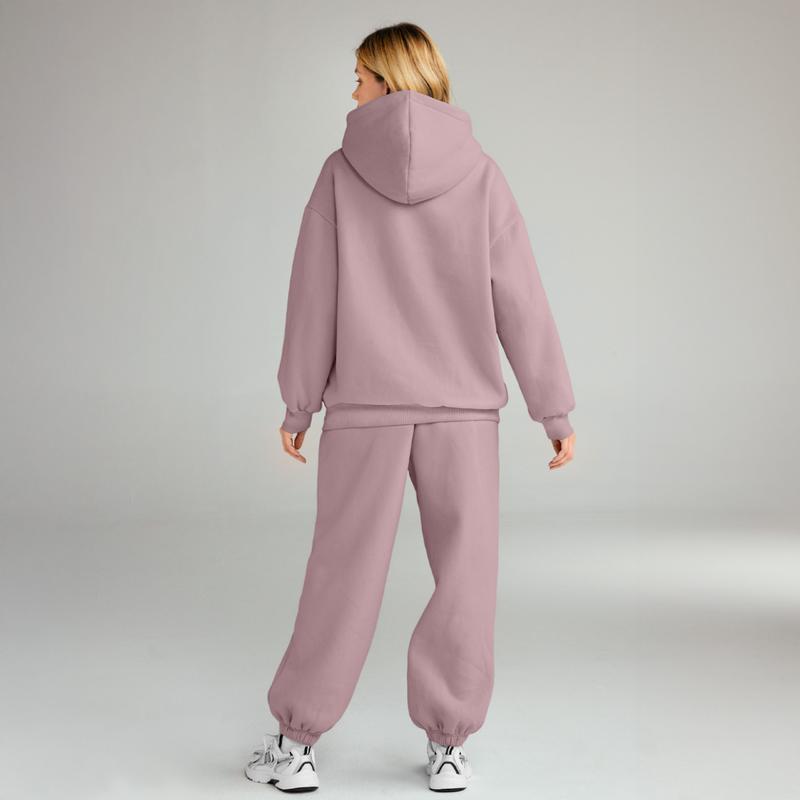 AUTOMET Womens 2 Piece Outfits Lounge Hoodie Sweatsuit Sets Plus Size Fall Fashion Clothes Airport Travel Pants Tracksuits