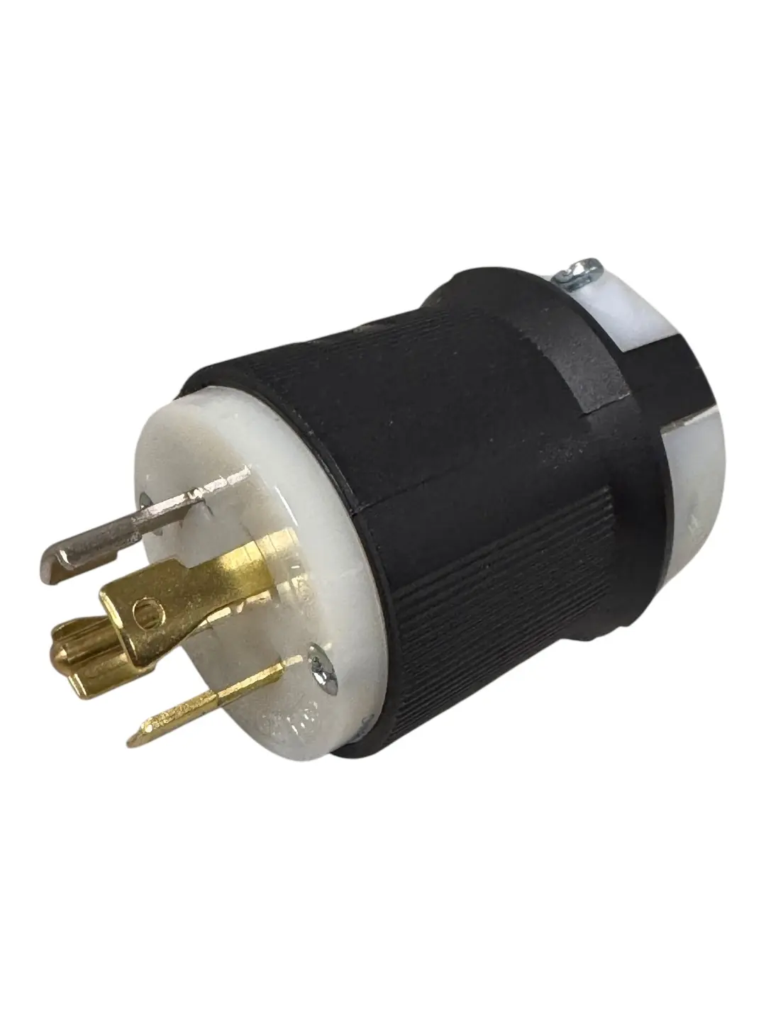 HBL2811 Twist-Lock Industrial Male Plug 30A 3-Phase 120/208V AC 4-Pole 5-Wire Grounding L21-30P for Heavy-Duty Applications