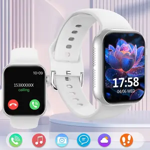 2026 New Smart Watch HD Touchscreen - Wireless Calling, Camera & Music Control, Multi-Sport Modes, Alarm/Call-SMS Alert, Custom Display, iOS Android Compatible (Unisex)
