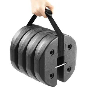 Easy Canopy Weights with Lock Design for Wind Resistance, No Sliding, Stably Secure For Tents,Canopies,Umbrellas at Outdoor Events, 4Pack (40LB)