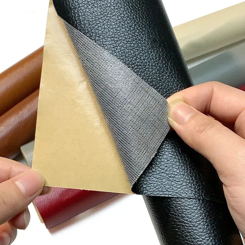 137cm(54inch) Waterproof Leather Tape Self Adhesive Leather Repair Patch Kit for Sofa Furniture Car Seats PU Sofa Fab Repair DIY