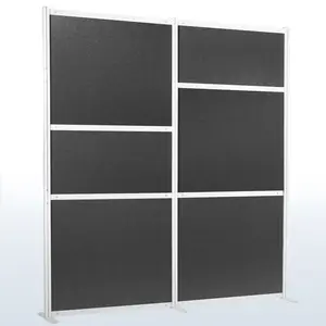 84" Tall Modular Wall System Freestanding Room Dividers